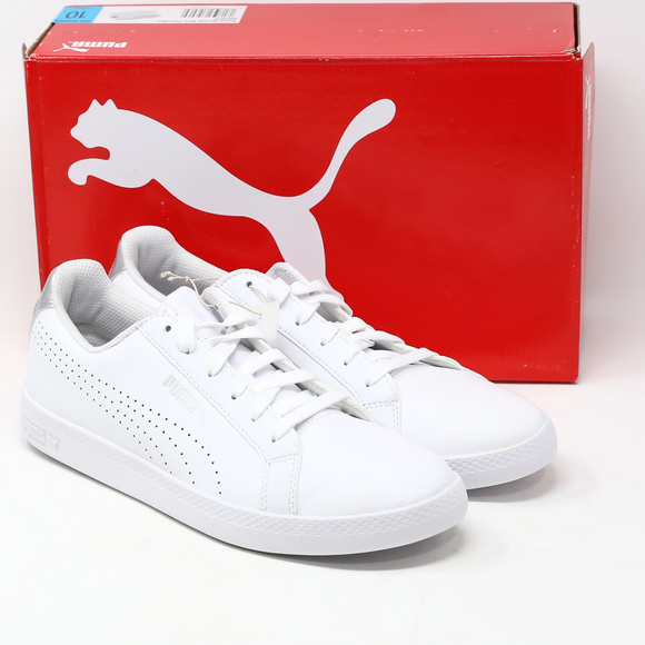 puma leather shoes womens